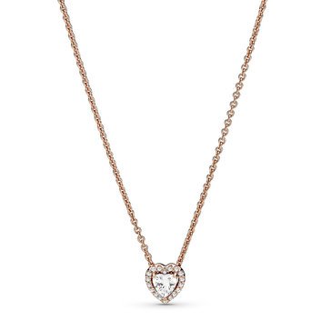 Pandora Sparkling Heart Necklace
