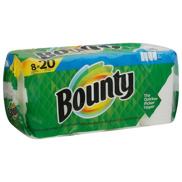 Bounty Sele-Count-A-Size Double Roll Paper Towels,  8-count