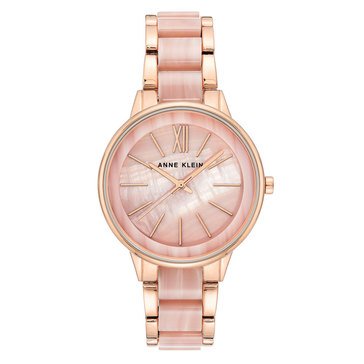 Anne Klein Women's Resin Bracelet Dress Watch