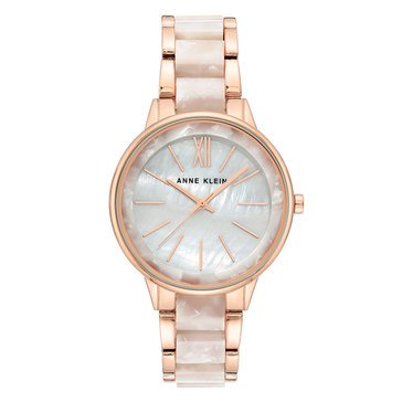 Anne Klein Women's Resin Bracelet Dress Watch