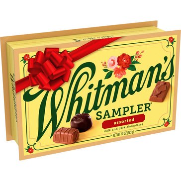 Whitman's Holiday Sampler Assorted Chocolates 10oz