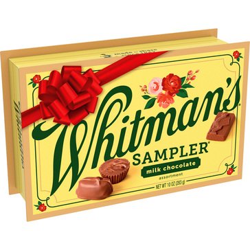 Whitman's Holiday Sampler Assorted Milk Chocolates 10oz