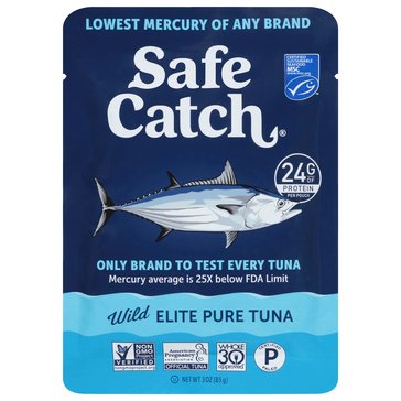 Safe Catch Elite Wild Tuna Pouch, 3 oz