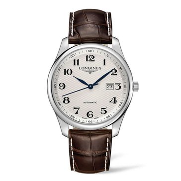 Longine's Men's Master Collection Half Moon Watch