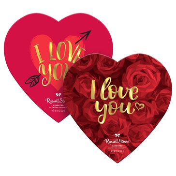 Russell Stover I Love You Heart Chocolate, 10oz