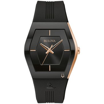 Bulova Men's Latin Grammy Silicone Strap Watch