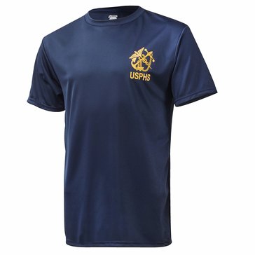 USPHS High Performance SS Tee Dark Blue