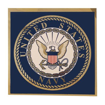 Mitchell Proffitt Navy Metallic Sticker 4