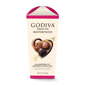 Godiva Valentine's Domes Flowerbox
