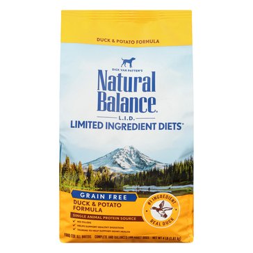 Natural Balance Lid Duck And Potato Dog Food