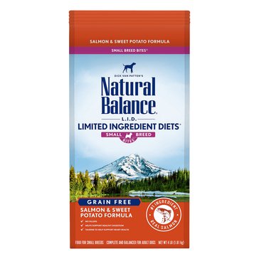 Natural Balance Lid Salmon And Sweet Potato Small Breed Dog Food