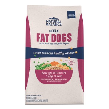 Natural Balance Chicken And Salmon Fat Dog Low Calorie Dog Food