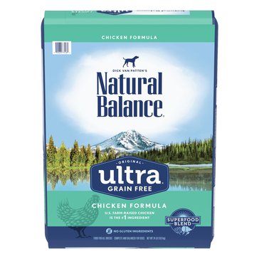 Natural Balance Ultra Grain Free Chicken Dog Food