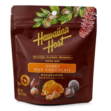 Hawaiian Host Honey Milk Chocolate, 4oz