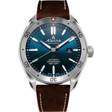 Alpina Men's Alpiner 4 Sporting Leather Strap Watch