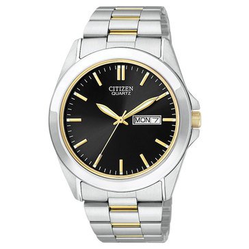 Citizen Quartz Citizen Quartz Men's Day Date Bracelet Watch