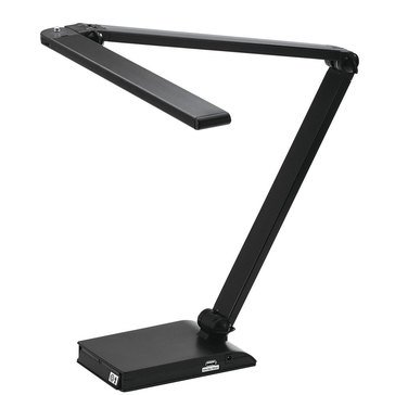 Realspace LED Extendable Z-Bar Task Lamp With USB Charging Port