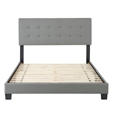 Boyd Sleep Monique 13-Slat Faux Leather Bed