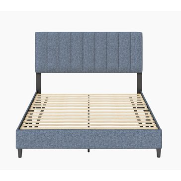 Boyd Sleep Florette 13-Slat Linen Platform Bed