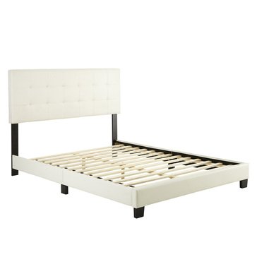 Boyd Sleep Monique 13-Slat Faux Leather Bed