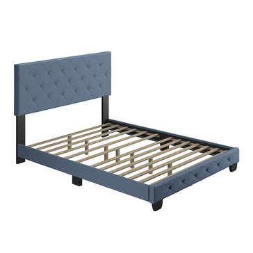 Boyd Sleep Clementine 13-Slat Linen Platform Bed