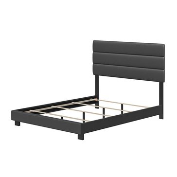 Boyd Sleep Josephine 4-Slat Faux Leather Platform Youth Bed