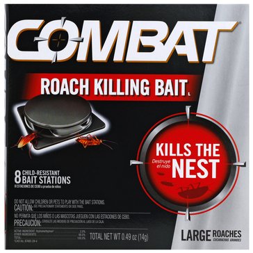 Combat Large Roach Bait, 8-count