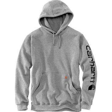 Carhartt Men's Signature Sleeve Logo Hoodie