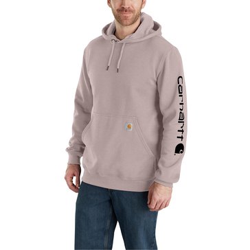 Carhartt Men's Signature Sleeve Logo Hoodie