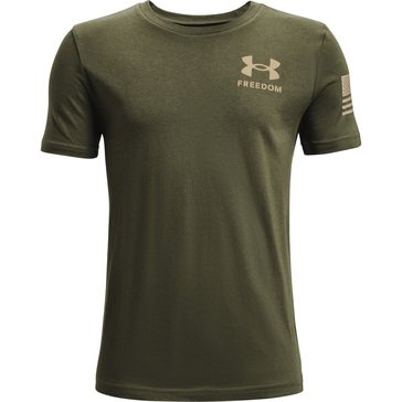 Under Armour Big Boys' Freedom Flag Tee