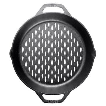 Lodge Dual Handled 12 Grill Basket