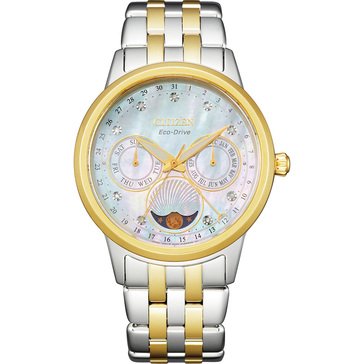 Citizen Eco-Drive Women's Calendrier Stainless Steel Bracelet Watch