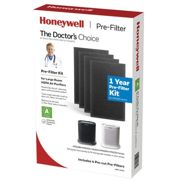 Honeywell Pre-Cut Carbon Pre-filter for HPA5200 and HPA200, 4pk