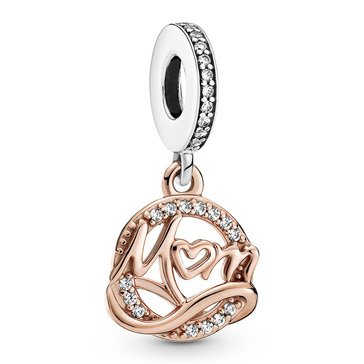 Pandora Two-tone Mom Dangle Charm