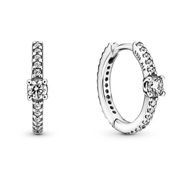 Pandora Sparkling Hoops Earrings