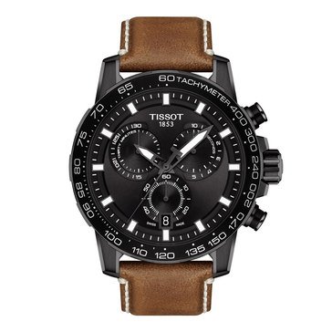 Tissot Men's Supersport Chrono Leather Strap Watch