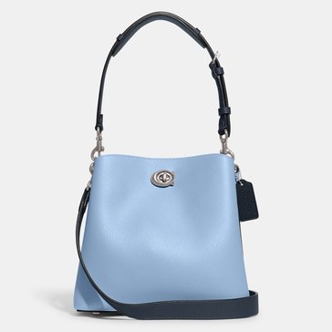 Coach Colorblock Leather Willow Bucket 24