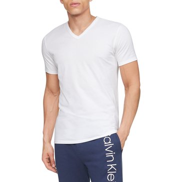 Calvin Klein Mens 3 pk Cotton Stretch V Neck