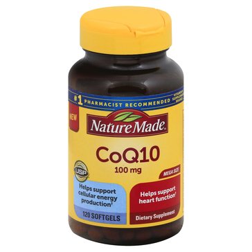 Nature Made CoQ10 100mg Softgels, 120-count