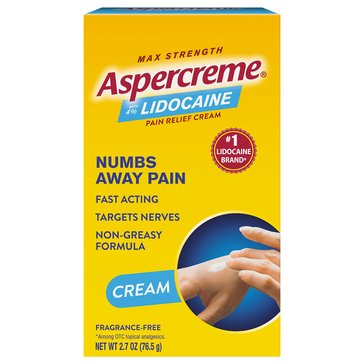 Aspercreme with Lidocaine Cream 2.7oz