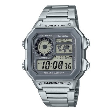 Casio World Time Chronograph Watch