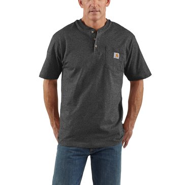 Carhartt Mens Workwear Pocket Short Sleeve Henley