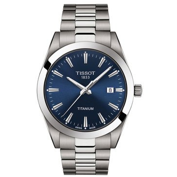 Tissot Men's Gentleman Titanium Bracelet Watch