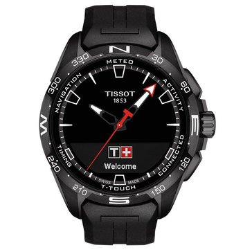Tissot Men's T-Touch Connect Solar Rubber Strap Watch