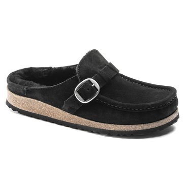 Birkenstock Women's Buckley Shearling Suede Closed Toe Slip On