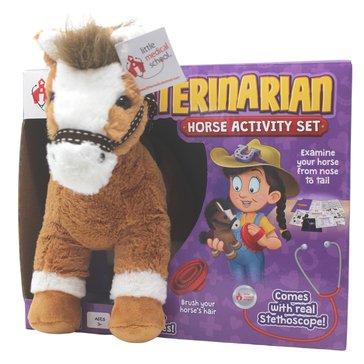 Little Medical School Veterinarian Horse Activity Set