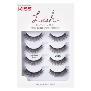 Kiss Lash Couture Faux Mink Little Black Dress Multipack