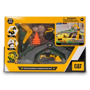 CAT Little Machines Construction Mat Vehicle Set