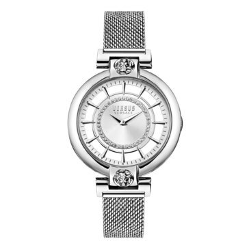 Versus by Versace Women's Silver Lake Mesh Bracelet Watch
