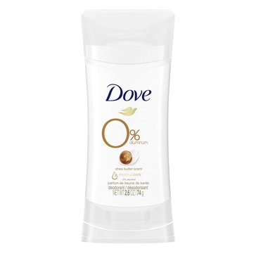 Dove Women's  Zero Shea Butter Deodorant 2.6oz